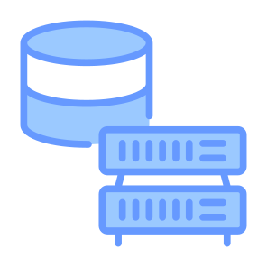 Database Storage, Database, Storage, Server, Technology, Hosting icon