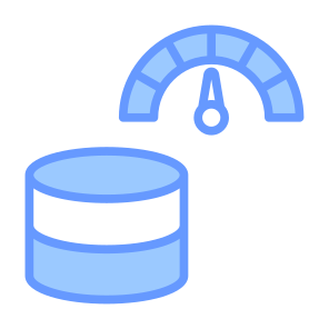 Server Performance, Server, Database, Performance, Speedometer, Speed Test icon