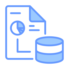 Server Report, Server, Report, Data Storage, Data, Analytics icon