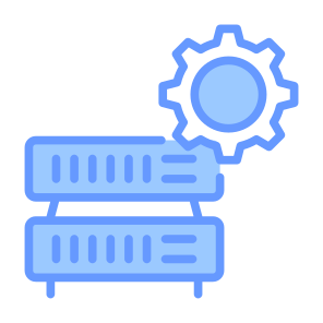 Server Settings, Server, Setting, Configuration, Database, Management  icon