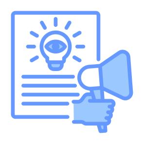 Branding, Marketing, Attention, Campaign, Innovation icon