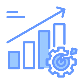 Disruption, Statistics, Investment,  Defect, Bankruptcy icon