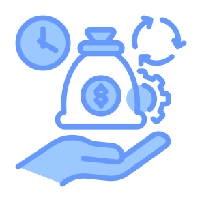 Efficiency, Time, Management, Process, Cost icon