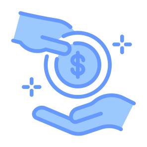 Incentive, Hand, Salary,  Benefit, Payment icon