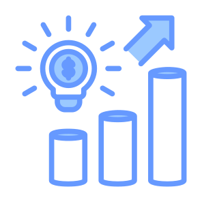 Innovation,  Idea, Investment, Profit, Solution icon