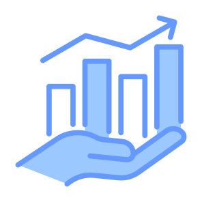 Investment, Money, Growth, Profit, Salary icon