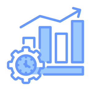 Productivity,  Increase, Timetable, Growth, Efficiency icon