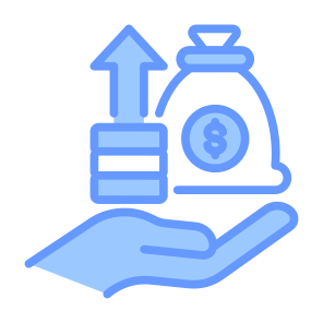 Profit, Money Bag, Profit, Salary, Wage icon