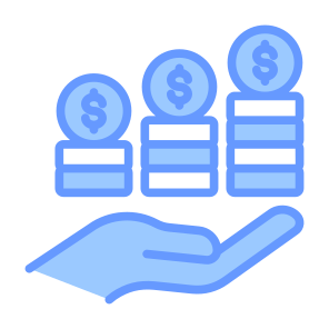 Revenue, Money, Income, Growth, Salary icon