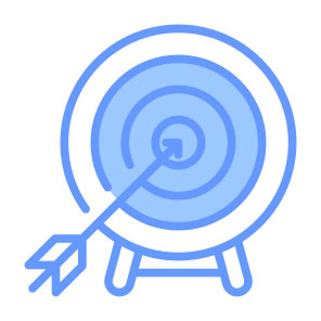 Dartboard, Targeting, Target, Goal, Objective, Aim icon