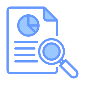 Data Analysis, Data, Analysis, Report, Evaluation,  Pie Chart icon