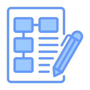 Evaluation, Evaluate, Clipboard, Plan, Check List, Pencil icon