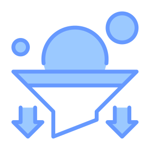 Filtering, Filter, Funnel, Selective, Refine, Tool icon
