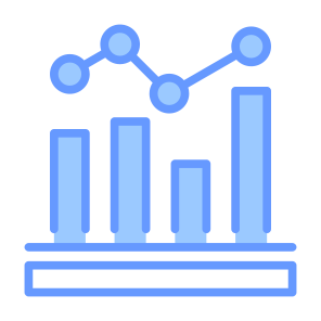 Statistics, Chart, Bar Graph, Line Chart, Analytics, Bar Chart icon