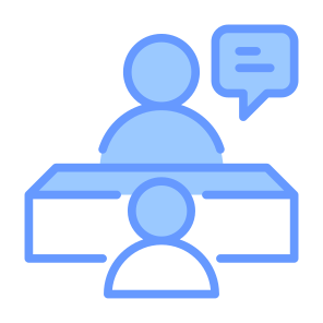 User Interview, Interview, Meeting, User, People, Interview Room icon