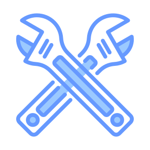 Adjustable Spanner, Wrench, Repair, Maintenance, Tools icon