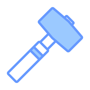 Big Hammer, Work, Repair, Hammer, Working icon
