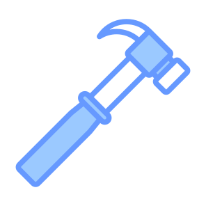 Hammer, Work Tools, Construction And Tools, Hand Tools icon