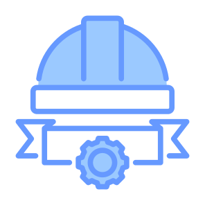 Labor Day, Ribbon, Helmet, Worker, Hard Hat icon