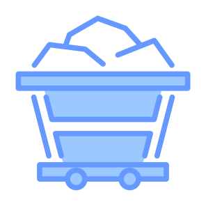 Mining Cart, Industry, Trolley, Coal, Mining Industry icon