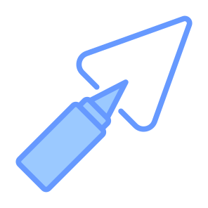 Trowel, Shovel, Spade, Gardening Tools, Farming And Gardening icon