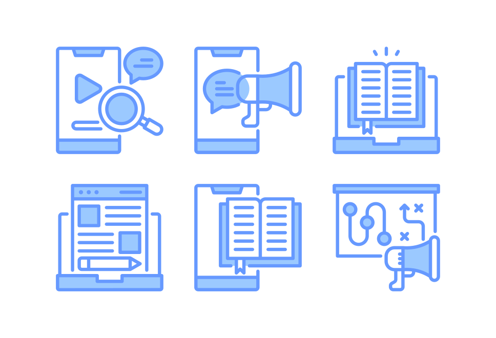 Content Marketing Large Set Preview