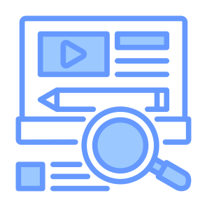 Content Optimization, Content, Optimization, Analysis, Research, Article icon