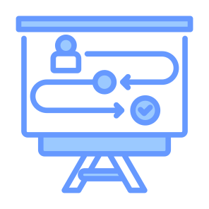Customer Journey, Track, Consumer, Route, Mapping, Experience icon