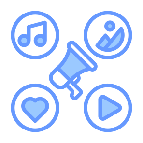 Digital Marketing, Digital, Marketing, Social Media, Promotion, Campaign icon