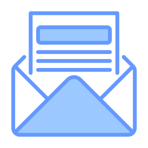 Newsletter, Email, Message, Information, Communications, Envelope icon