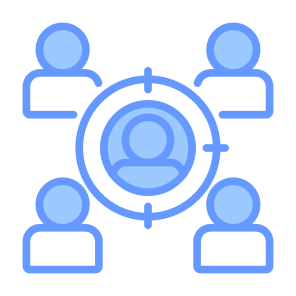 Target Audience, Targeting, Target,  Audience, Marketing, Customer icon