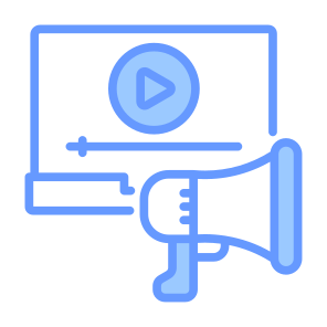 Video Marketing, Video, Marketing, Promotion, Digital, Campaign icon