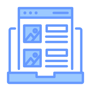 Web Content, Website, Article, Content, Table Content, Blog icon