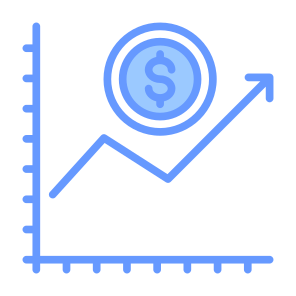 Inflation, Economy, Increase, Profit, Money icon