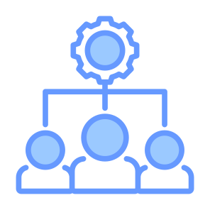 Management, Worker, Team Management, Roles, User  icon