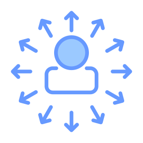 Multitasking, Efficiency, User, Skills, Performance  icon