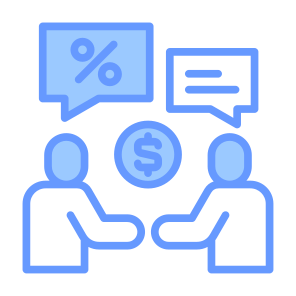 Bargain, Deal, Price, Negotiate, Discount, Offer icon