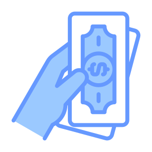 Cash, Shopping, Payment, Bill, Money, Hands And Gestures icon