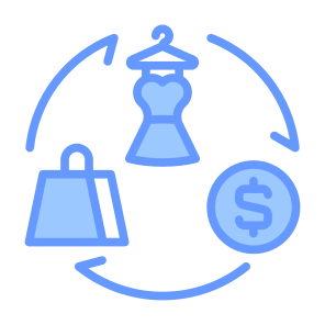 Exchange, Shopping, Arrows, Transaction, Change, Trade icon