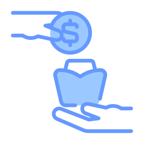 Purchase, Shopping, Money, Retail, Payment, Bag icon