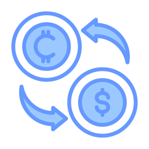 Exchange, Currency, Conversion, Rate, Money  icon