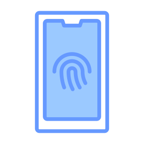 Fingerprint, Security, Smartphone, Biometric Recognition, Fingerprint Scanner  icon