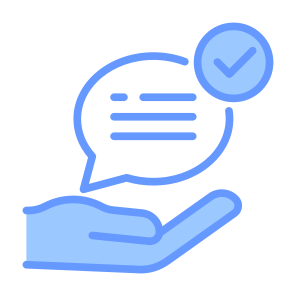 Advice, Speech Bubble, Tick, Tips, Communications  icon