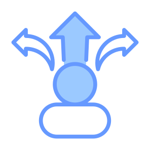 Guidance, People, Direction, Guidance Arrow, Choice icon