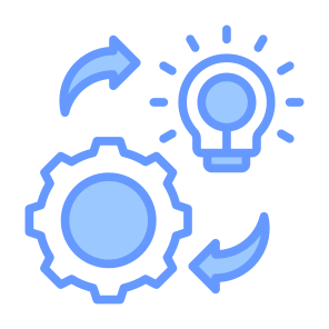 Implement, Idea, Process, Innovation, Implementation  icon