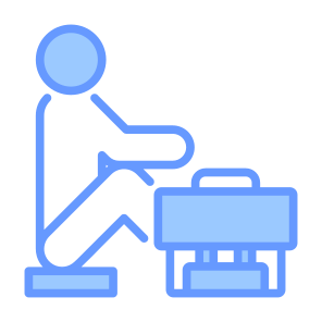 Layoff, Fired, Dismissal, Unemployment, Job Loss  icon