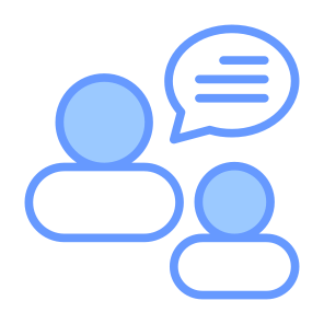 Mentoring, People, Talk, Speech Bubble, Mentorship  icon