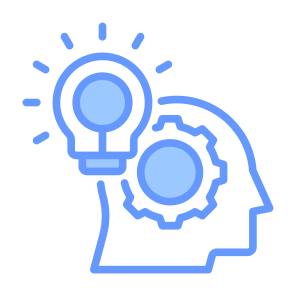 Potential, Smart, Intelligence, Solution, Experience icon