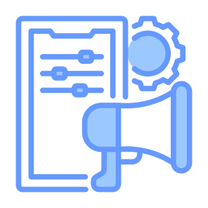 Campaign Tweaking, Settings, Marketing, Adjust, Advertising  icon