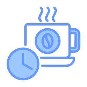 Coffee Break, Breakfast, Hot Drink, Mug, Drink icon